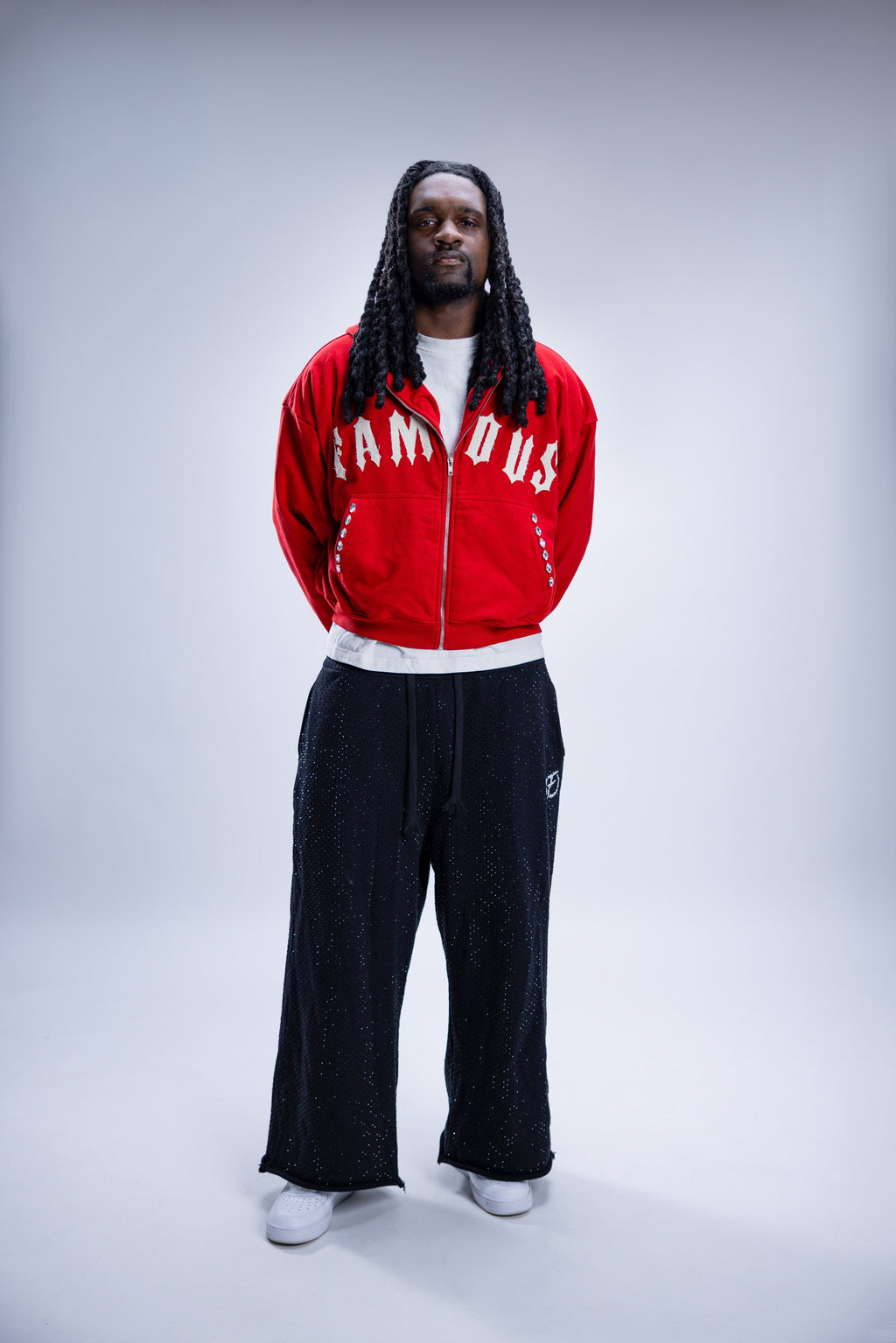 FAMOUS Cropped Hoodies