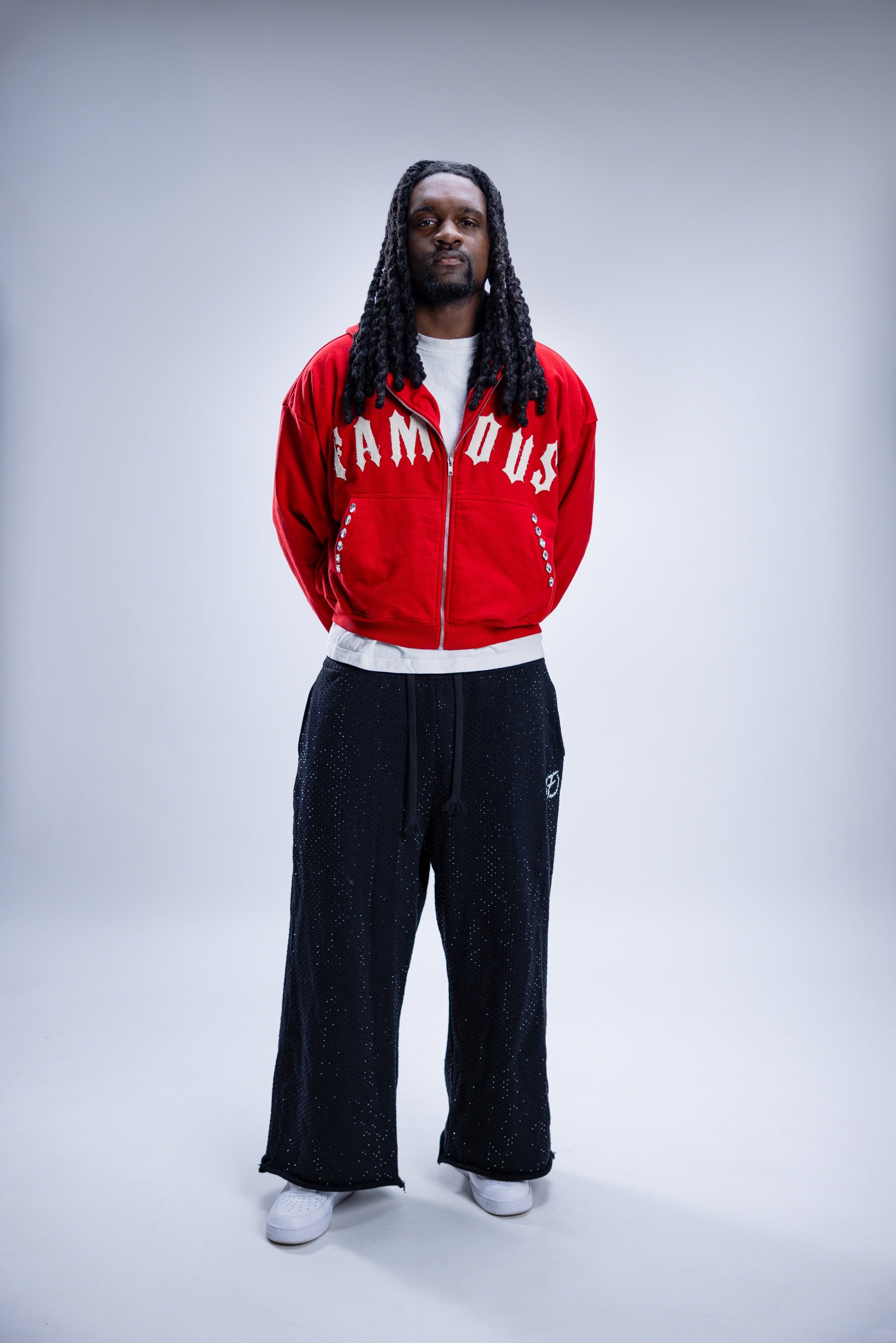 FAMOUS Cropped Hoodies